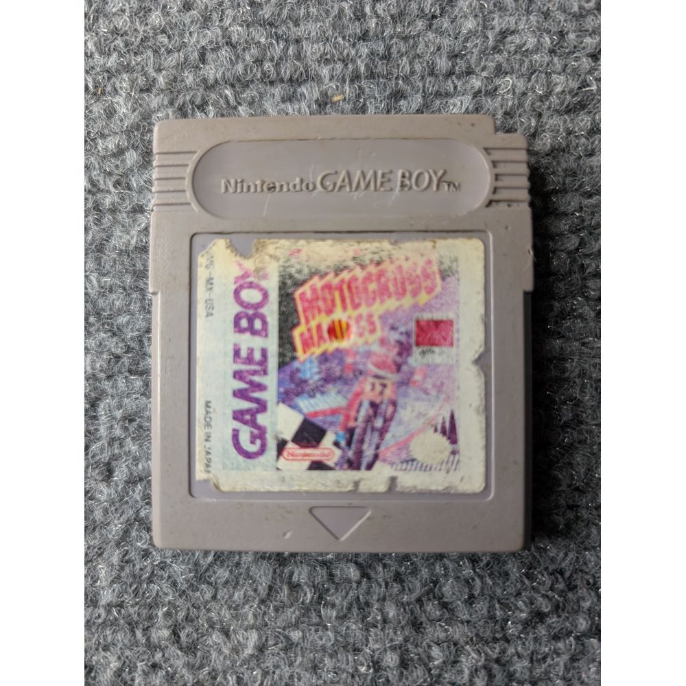 Motocross Maniacs (Nintendo GameBoy, 1990)‎ AUTHENTIC Tested/ Working